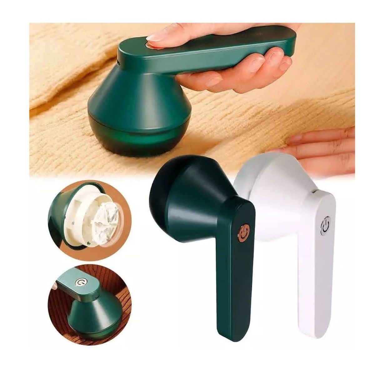 GENERICO - Limpia Quita Saca Pelusas Ropa Recargables