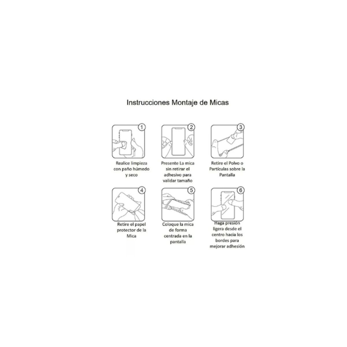 GENERICO - Lamina Mica De Vidrio Templado Para Samsung A56