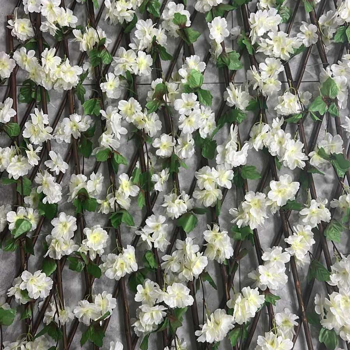 GENERICO - HERMOSAS VALLAS MALLAS EXTENSIBLES FOLLAJE ARTFICIAL PARA DECORAR