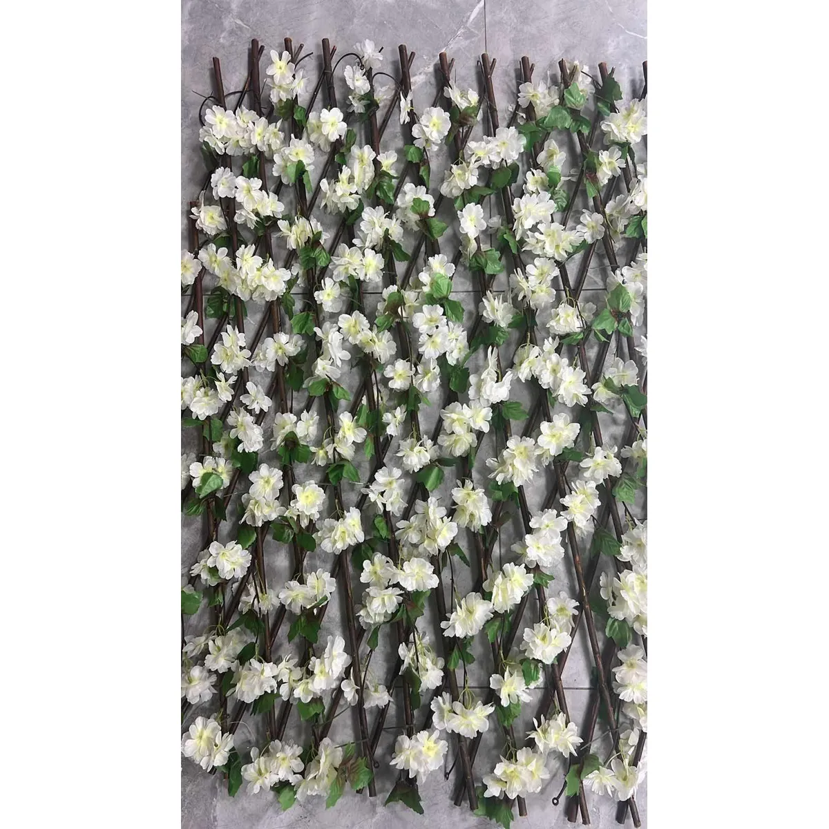 GENERICO - HERMOSAS VALLAS MALLAS EXTENSIBLES FOLLAJE ARTFICIAL PARA DECORAR