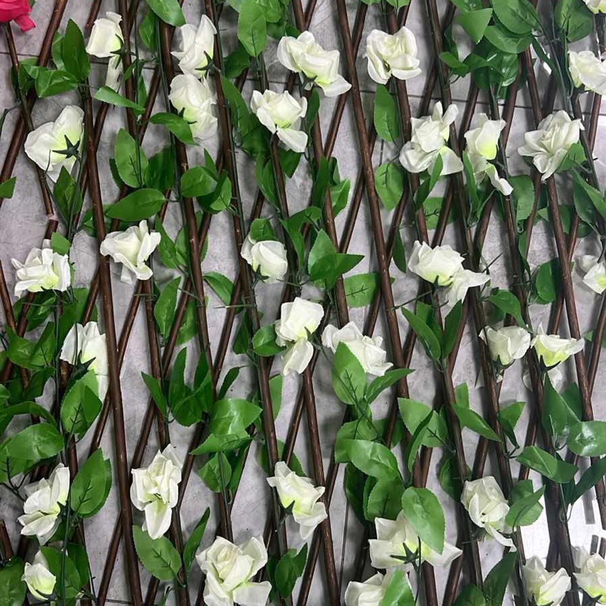 GENERICO - HERMOSAS VALLAS MALLAS EXTENSIBLES FOLLAJE ARTFICIAL PARA DECORAR