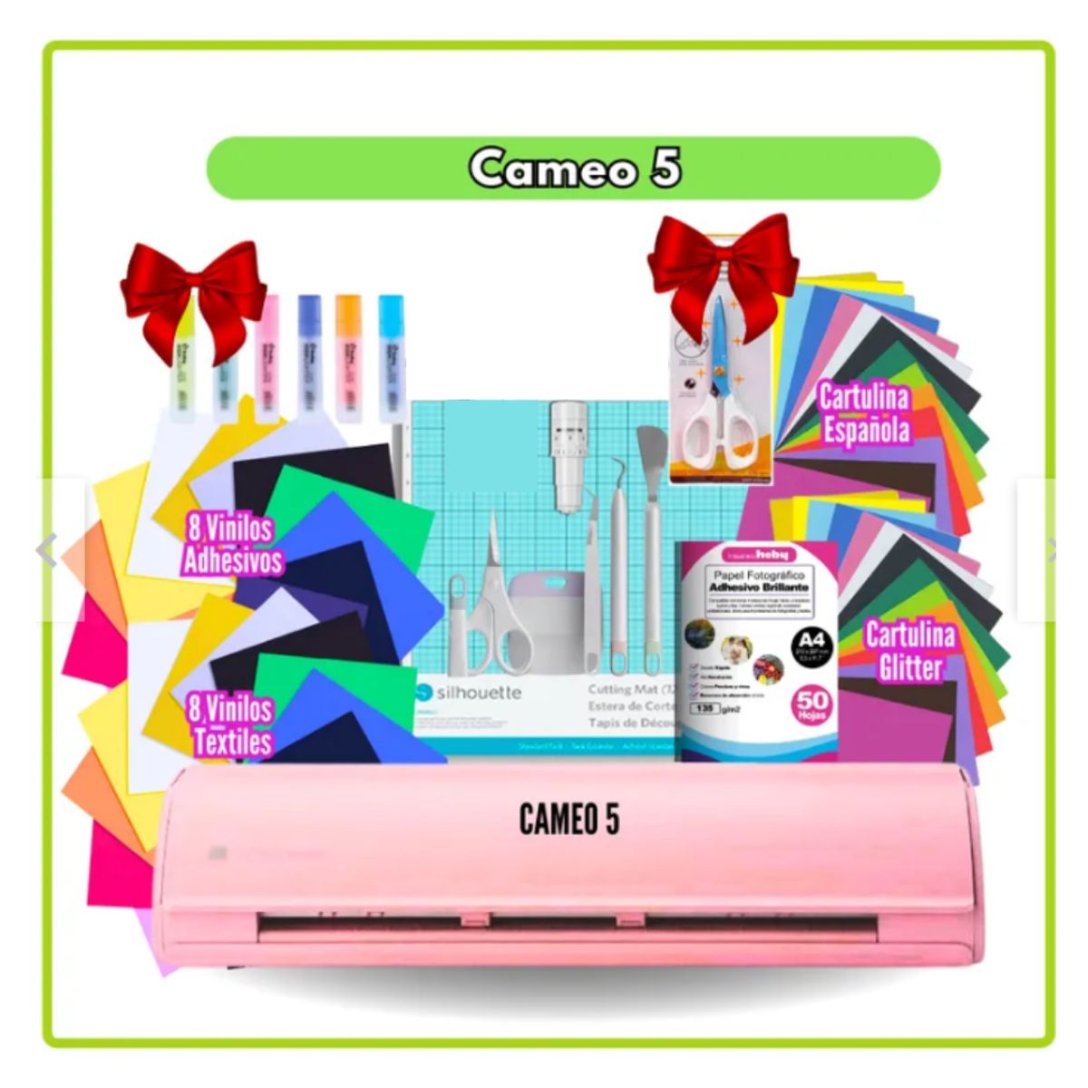 SILHOUETTE - cameo 5 + insumos papelería SC30