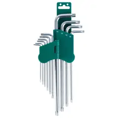 JONNESWAY - JUEGO DE LLAVES TORX EXTRA LARGAS 10 PIEZAS H12S1
