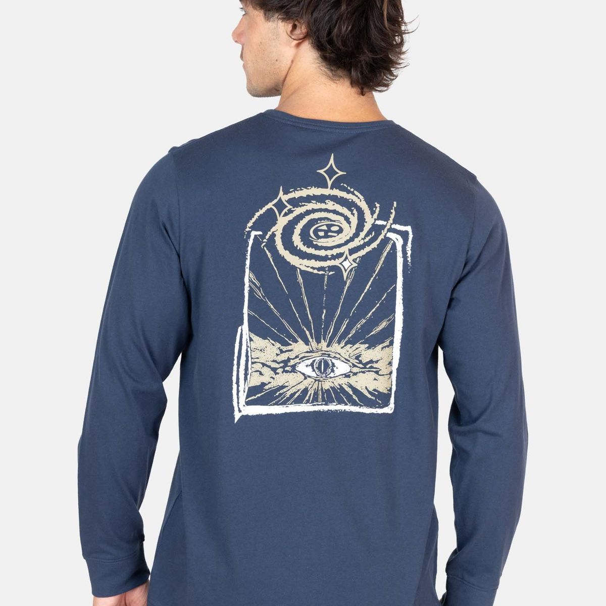 MAUI AND SONS - Polera ML Oceanfront Azul Hombre Maui And Sons - Azul