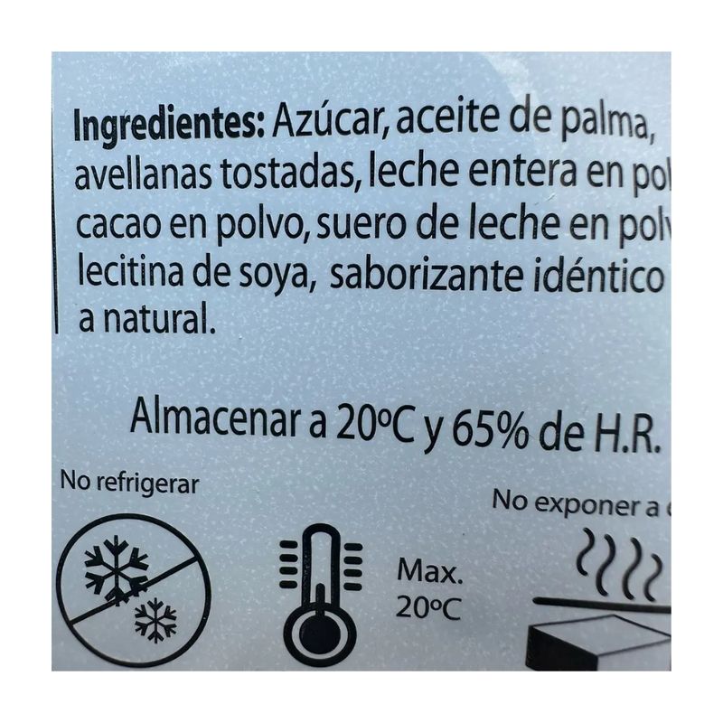 GENERICO - Cremonella Neucober Crema Relleno De Avellana Y Cacao 650grs