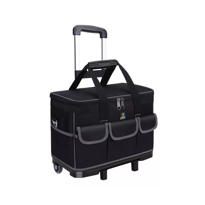 GENERICO - Bolso porta herramientas con ruedas 20 color negro