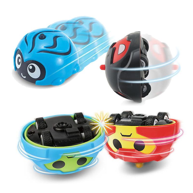 TIOZONEY - 4 PCS giroscopio de juguetes para automóviles
