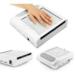 GENERICO - Extractor De Polvo Genérico Para Uñas Profesional 80w Blanco