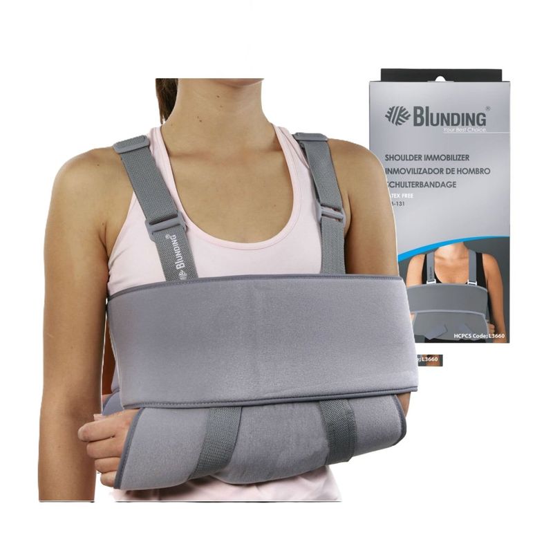 BLUNDING - Cabestrillo Inmovilizador De Hombro y brazo Adulto Ajustable Blunding