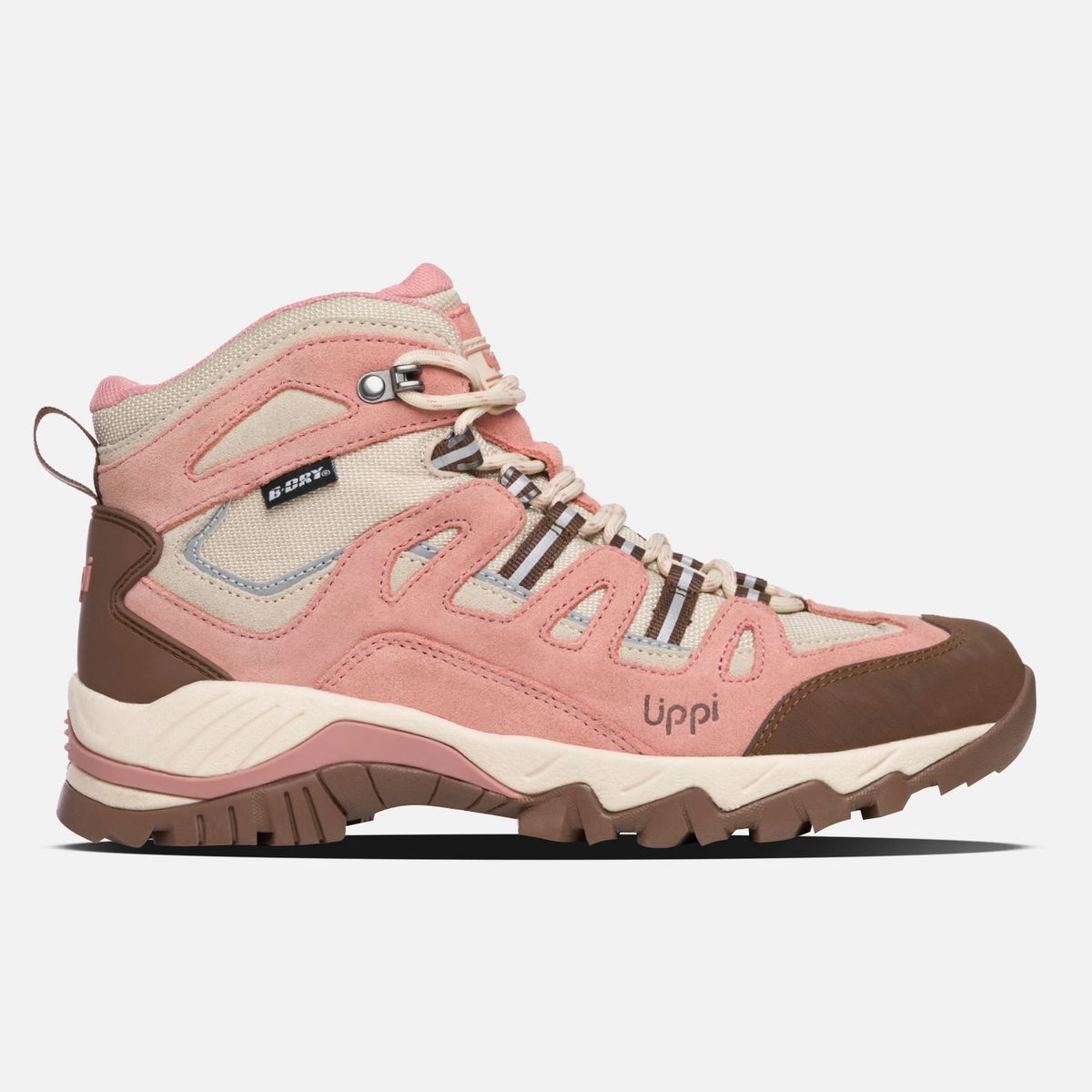 LIPPI - Botín Mujer Puelo Cs Hi Palo Rosa Lippi