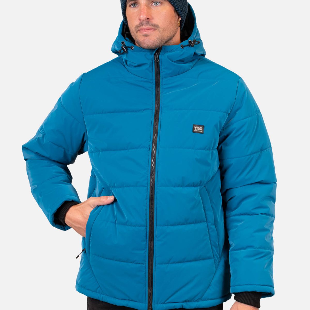 MAUI AND SONS - Parka Chic Azul Hombre Maui And Sons - Azul