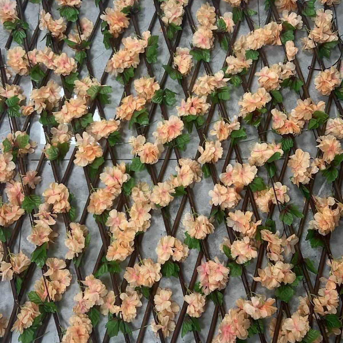 GENERICO - HERMOSAS VALLAS MALLAS EXTENSIBLES FOLLAJE ARTFICIAL PARA DECORAR