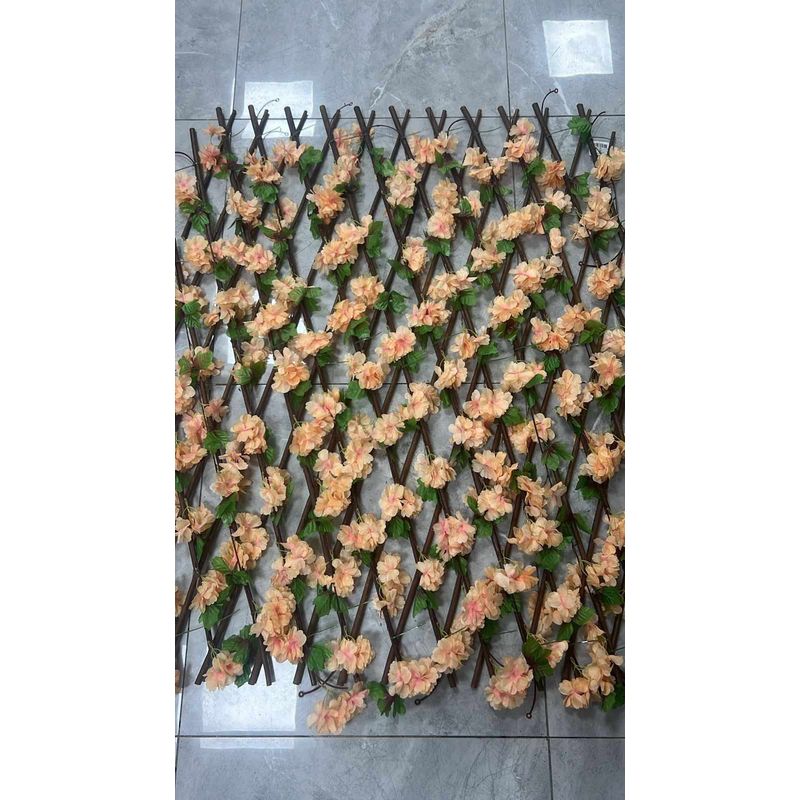 GENERICO - HERMOSAS VALLAS MALLAS EXTENSIBLES FOLLAJE ARTFICIAL PARA DECORAR