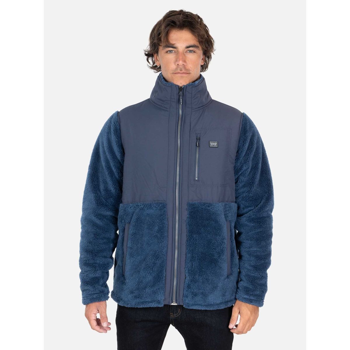 MAUI AND SONS - Poleron Chiporro Seeker Azul Hombre Maui And Sons - Azul