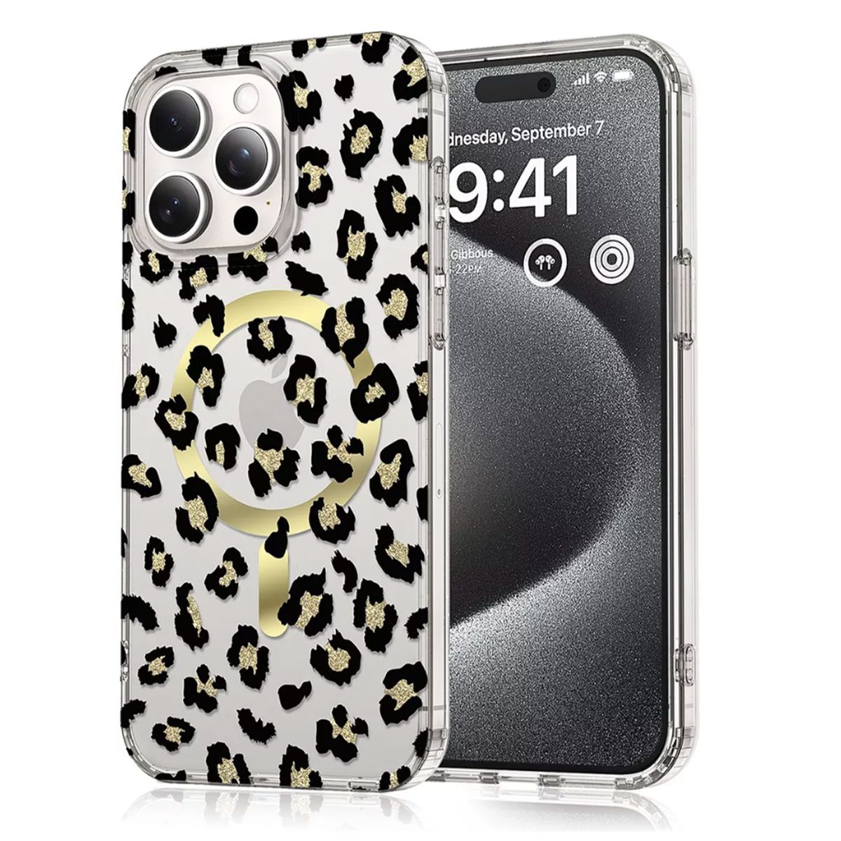 JOIGO - Carcasa Funda Animal Print Leopardo Para iPhone 16