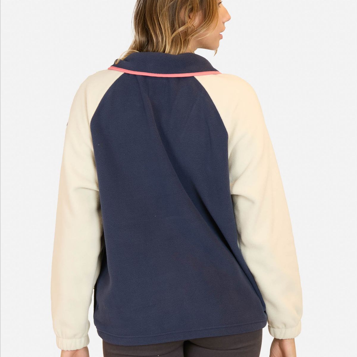 MAUI AND SONS - Poleron Micropolar Dome Azul Mujer Maui And Sons