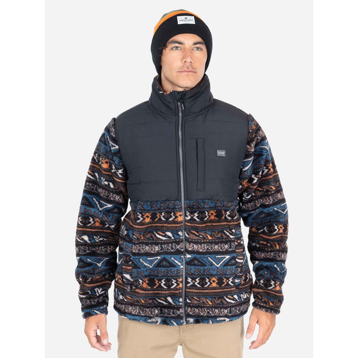 MAUI AND SONS - Poleron Chiporro Mariposs Multicolor Hombre Maui And Sons - Multicolor