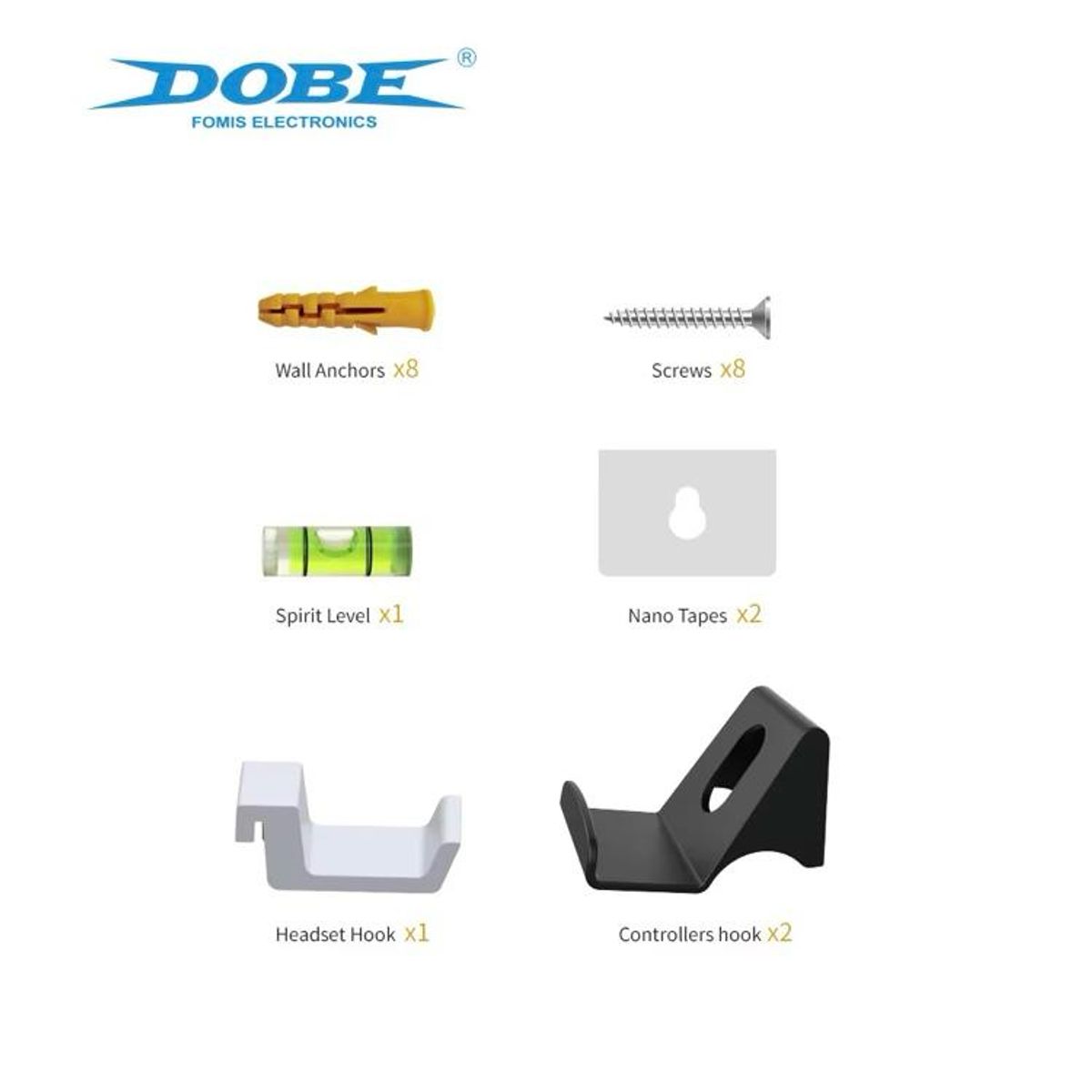 GENERICO - Soporte para PS5 PlayStation 5 para Pared con Soporte controles Audífo
