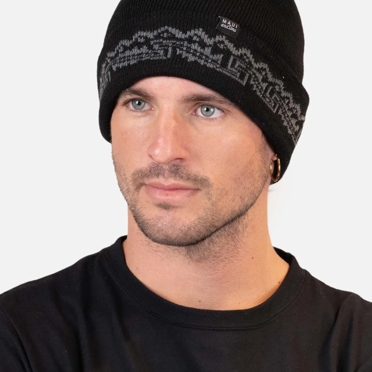 MAUI AND SONS - Gorro Tahití Negro Hombre Maui And Sons - Negro