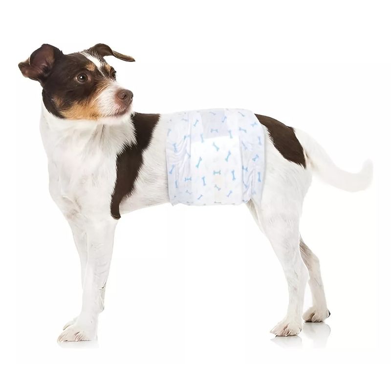 GENERICO - 48 Pañales Para Perros Macho Pañales Perro Pañales Gato S