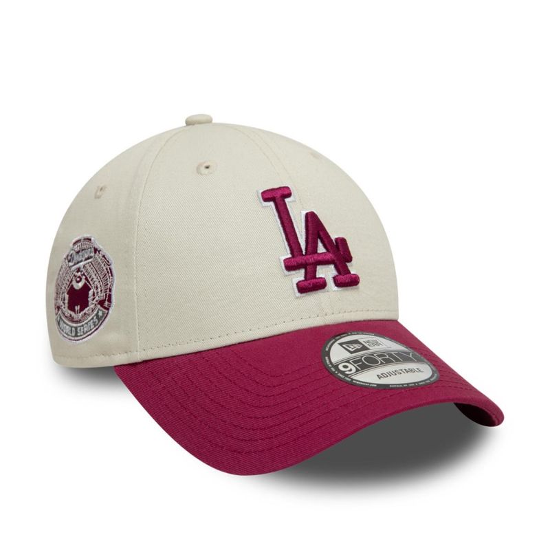 NEW ERA - Gorra 9Forty Los Angeles Dodgers MLB World Series Beige