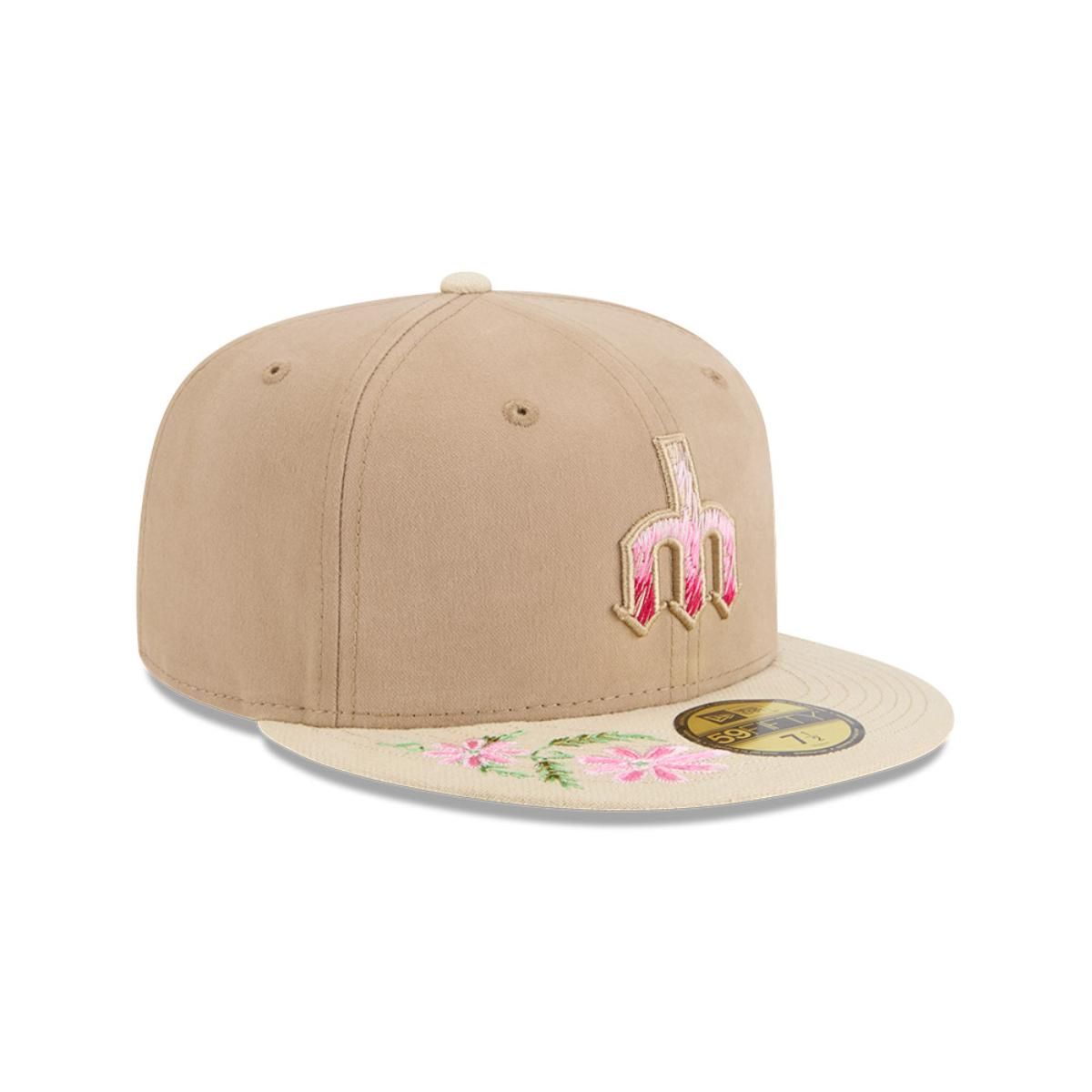 NEW ERA - Gorra 59Fifty Seattle Mariners MLB Hand Stitched Beige