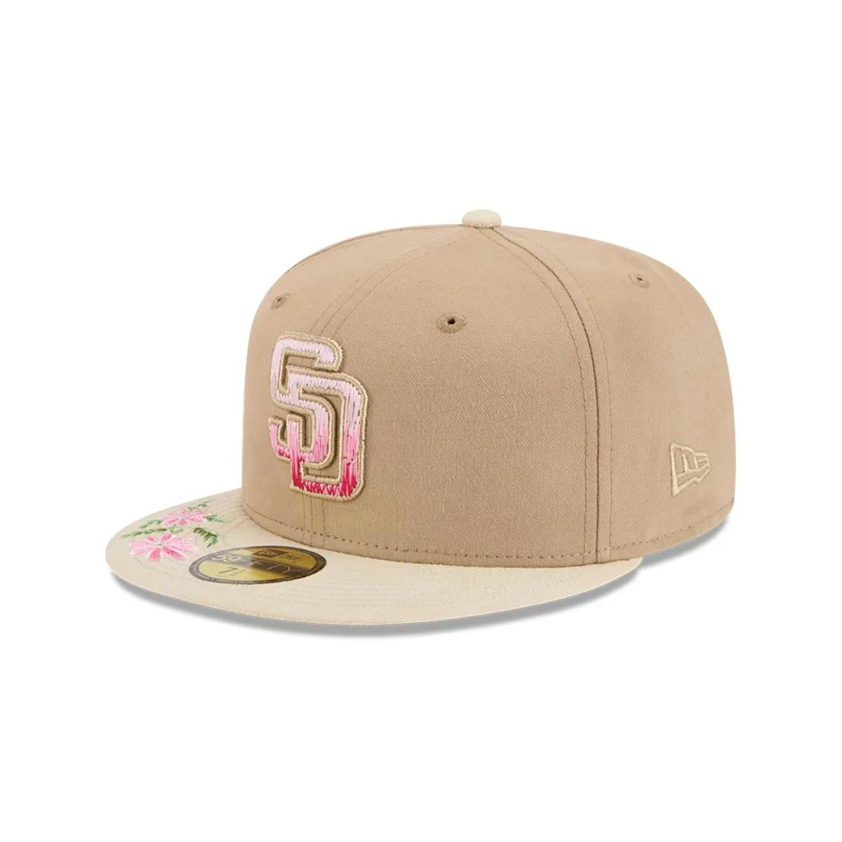 NEW ERA - Gorra 59Fifty San Diego Padres MLB Hand Stitched Beige