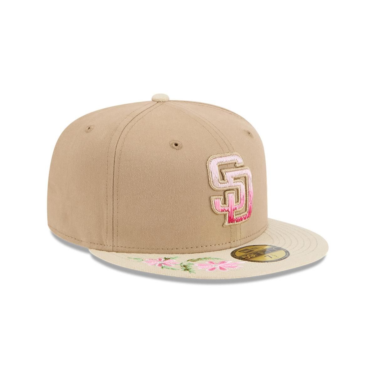 NEW ERA - Gorra 59Fifty San Diego Padres MLB Hand Stitched Beige