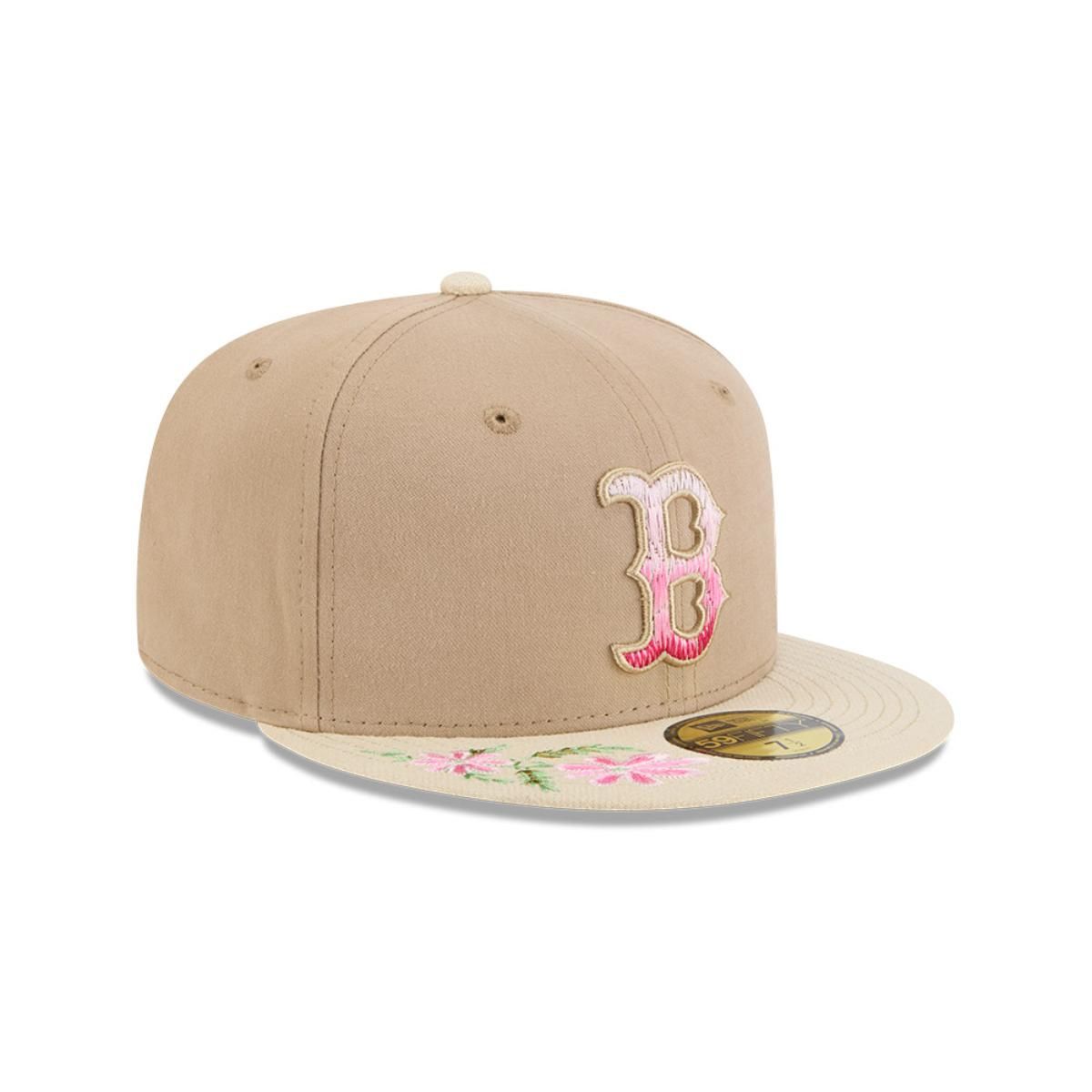 NEW ERA - Gorra 59Fifty Boston Red Sox MLB Hand Stitched Beige