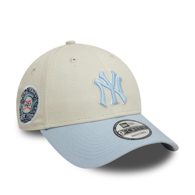 NEW ERA - Gorra 9Forty New York Yankees MLB World Series Light Beige
