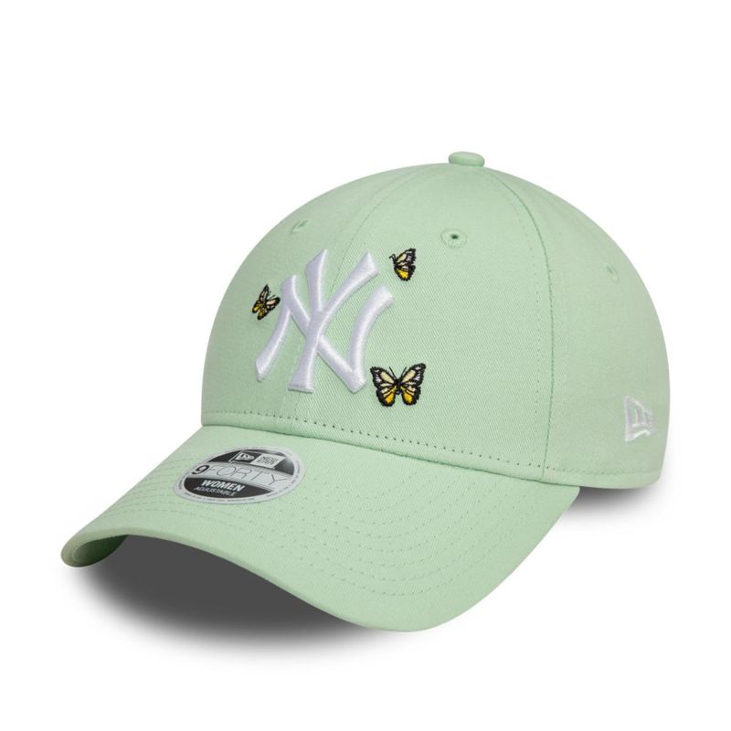 NEW ERA - Gorra 9Forty New York Yankees MLB Butterfly Icon Green Pstl