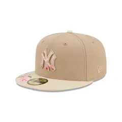 NEW ERA - Gorra 59Fifty New York Yankees MLB Hand Stitched Beige