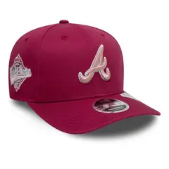 NEW ERA - Gorra 9Fifty Atlanta Braves MLB World Series Dark Red