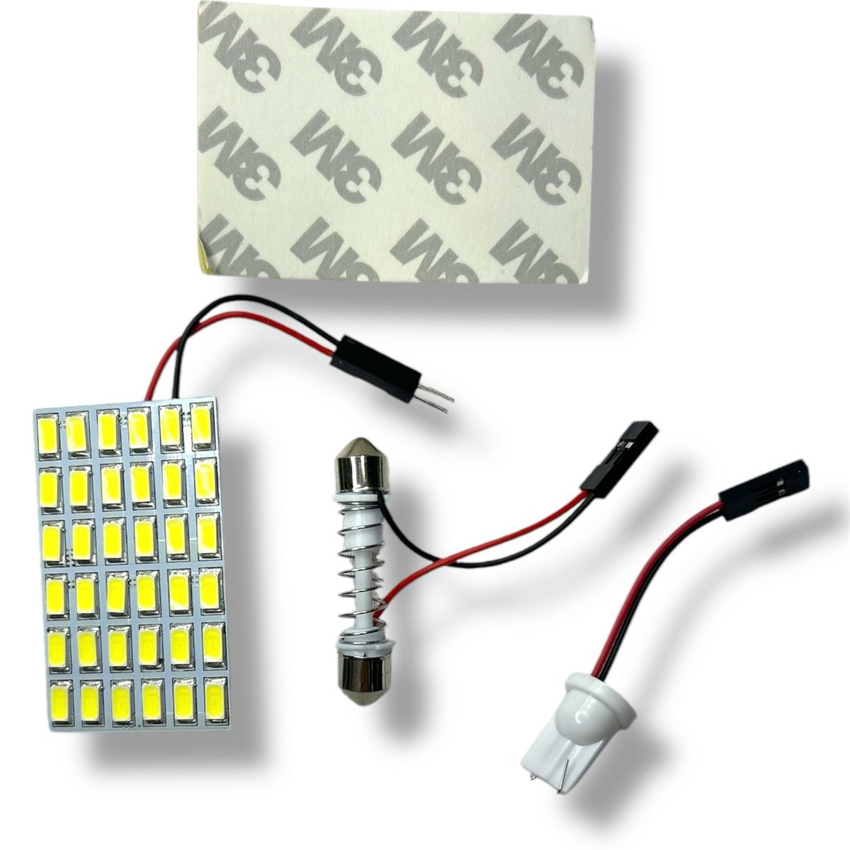 GENERICO - Placa Led Luz Interior De Techo 36 Led Para Autos