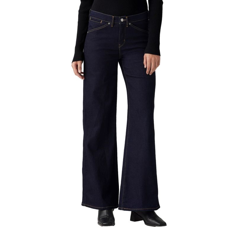 LEVIS - Jeans Mujer 318 Styled Wide Leg Azul Levis