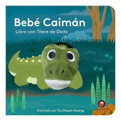 CONTRAPUNTO - Bebe Caiman Libro Con Titere De Dedo