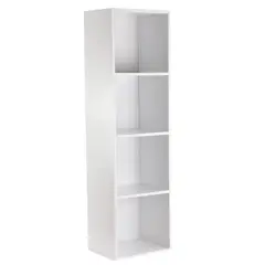 HABITA2 CHILE - LIBRERO VERTICAL MULTIFUNCIONAL BLANCO