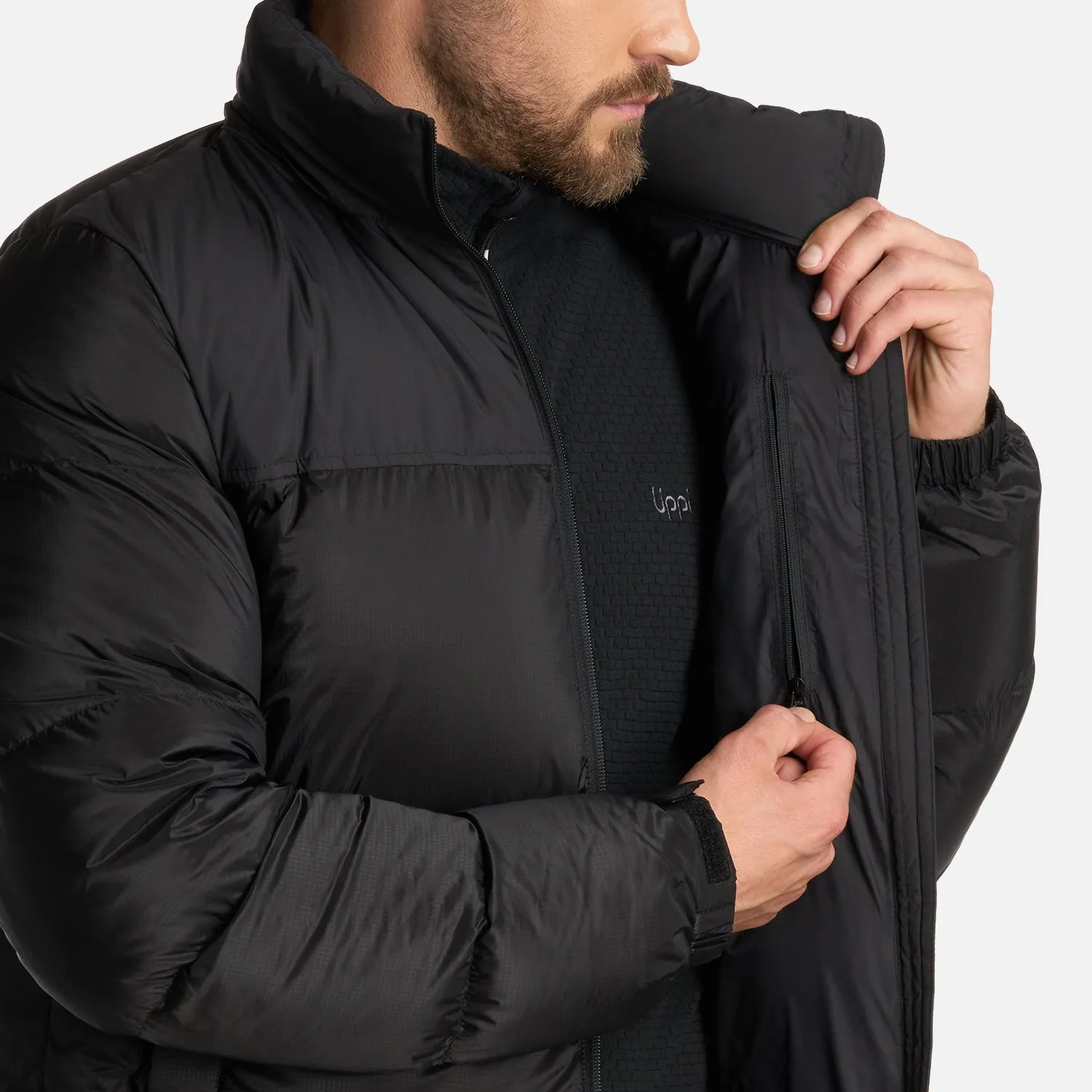 LIPPI Chaqueta Hombre Winter Down 800 FP Jacket Negro Lippi