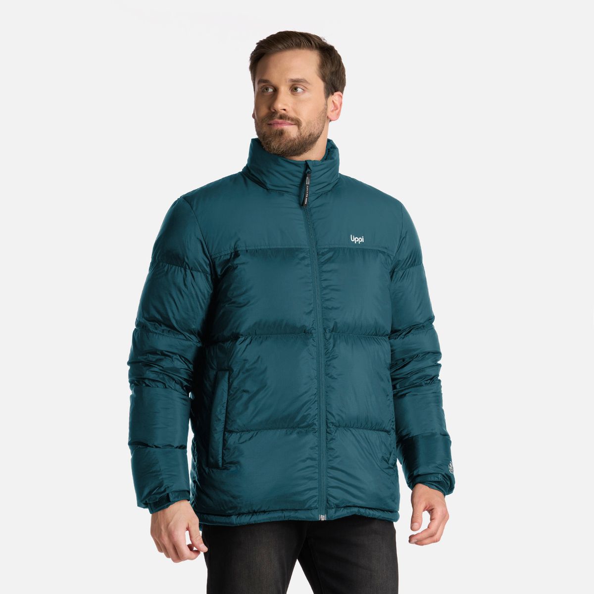 LIPPI - Chaqueta Hombre Winter Down 800 FP Jacket Petroleo Oscuro Lippi