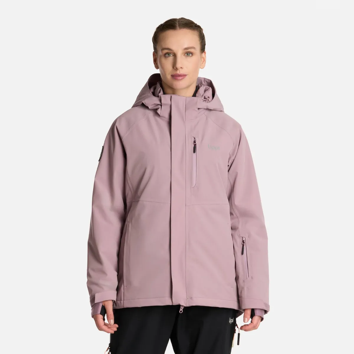 LIPPI - Chaqueta Mujer Andes B-Dry Hoody Jacket Malva Lippi