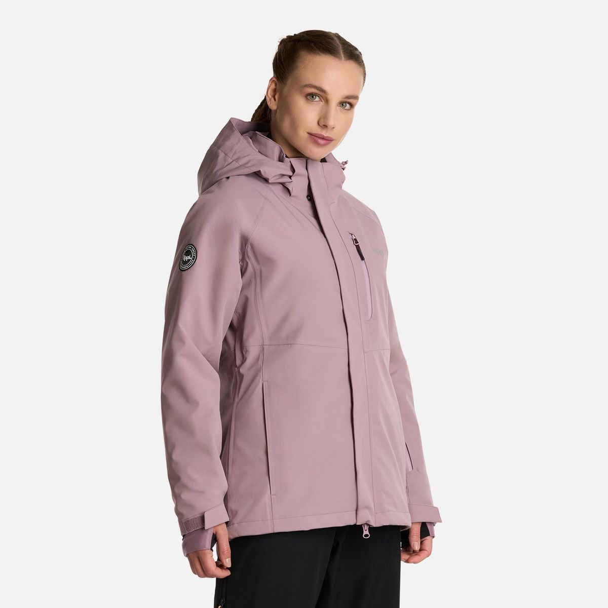 LIPPI - Chaqueta Mujer Andes B-Dry Hoody Jacket Malva Lippi