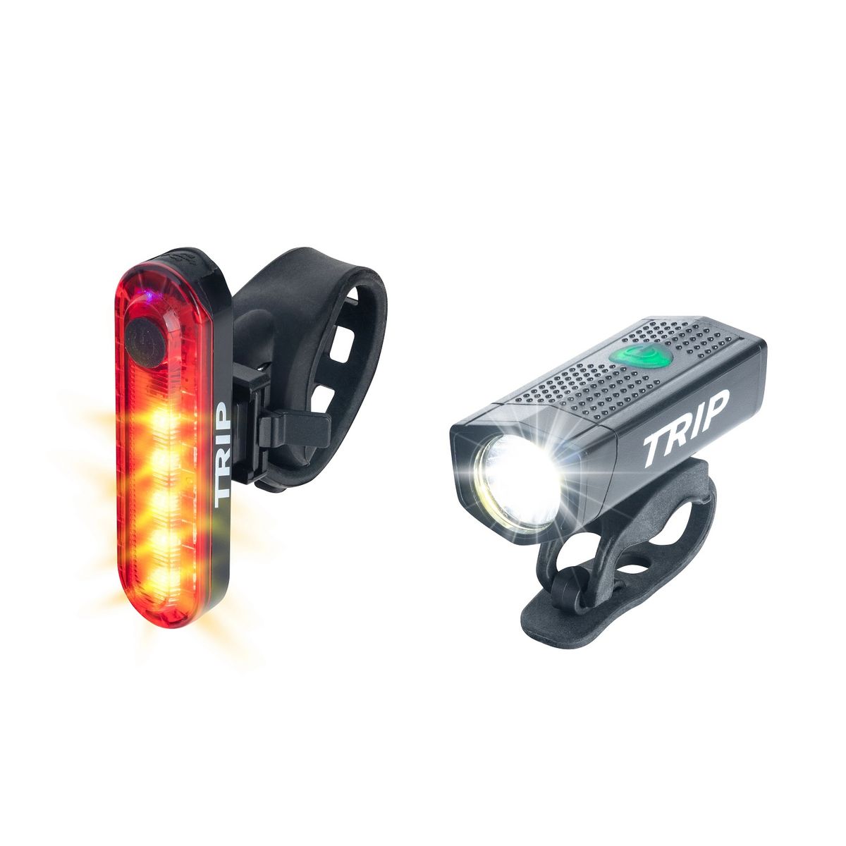 TRIP - LUZ BICI TRIP USB PACK DISCOVERY 10 LM / 350 LM