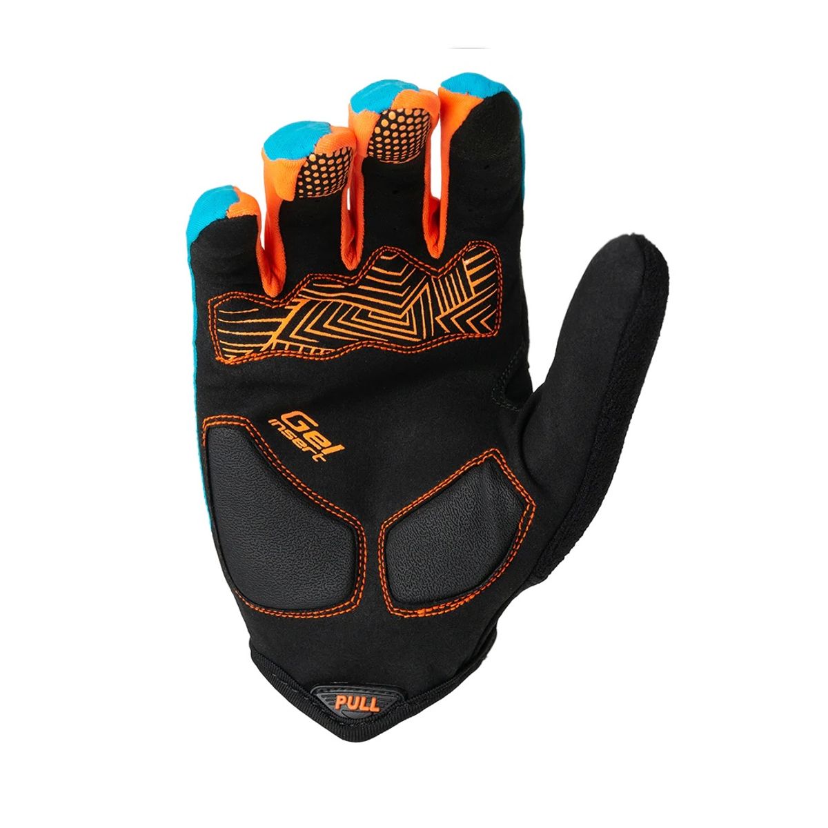 TRIP - GUANTES BICI LARGOS TRIP ORANGE/BLUE