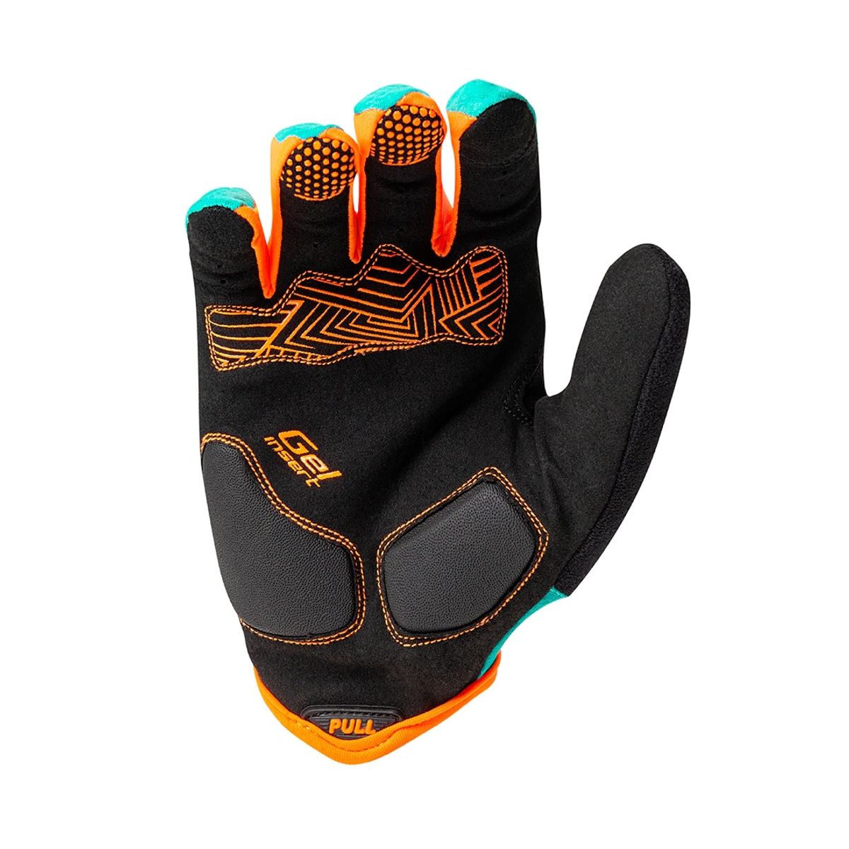 TRIP - GUANTES BICI LARGOS TRIP TURQUESA/ORANGE
