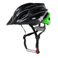 CASCO BICI MTB NEGRO/VERDE