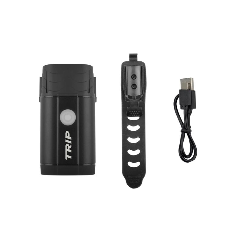 TRIP - LUZ DELANTERA BICI USB COMPASS 400 LM