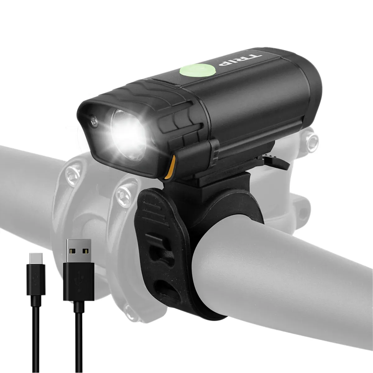 TRIP - LUZ DELANTERA BICI USB COMPASS 400 LM