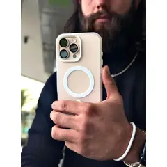GENERICO - Carcasa Space Compact para iPhone 16 color White Stone