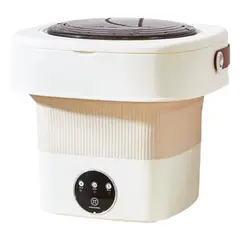 IRM - Mini Lavadora Viaje Plegable Eléctrica Portatil Ropa
