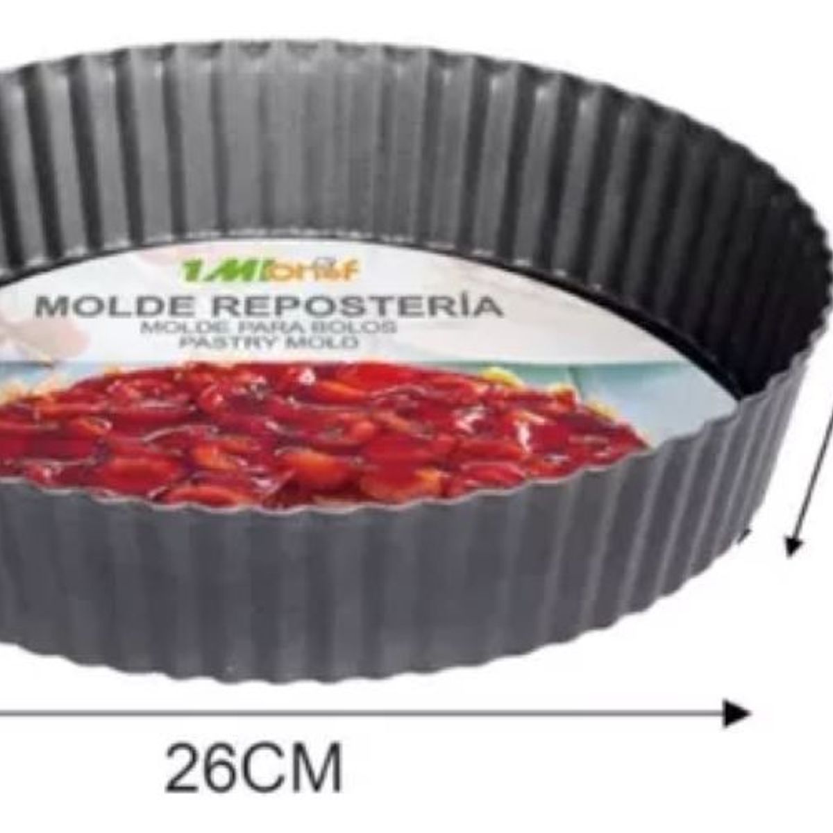 GENERICO - Molde De Repostería 26x55 Cm Pastel Torta Postre